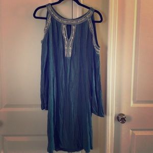 Time and Tru Open Shoulder Dress